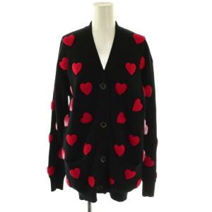 Double Standard Clothing ハート柄 カーディガン DOUBLE STANDARD CLOTHING ダブルスタンダードクロージング-ハート柄