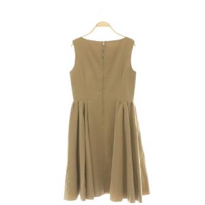 FOXEY NEW YORK 42748 Nuit Dargent DRESS ワンピース 42 モカ