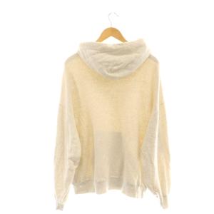 Deuxieme Classe 25SS Satisfying フーディーパーカー スウェット プルオーバー ペイント加工 グレージュ