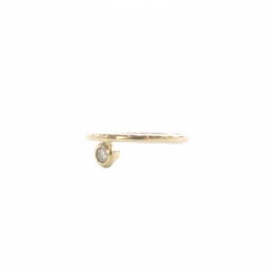 Hirotaka Beluga Diamond イヤーカフ 片耳用 K10 ダイヤ0.06ct