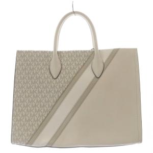 MICHAEL KORS ミレラ トートバッグ ハンドバッグ ショルダーバッグ 2way ロゴ ベージュ /SR