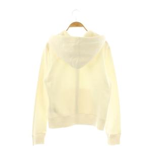 POLO RALPH LAUREN 裏起毛 ジップアップパーカー ジャケット コットン S オフホワイト /NR OS