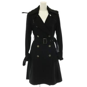 marc by marc jacobs ウールコート　XXS MARC JACOBS マークジェイコブス-トレンチコート ウール 2 黒 ブラック