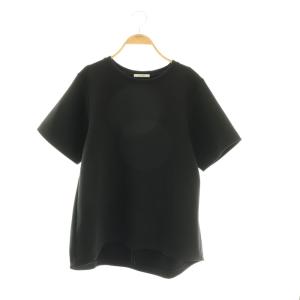 25AW Cocoon Oversized Tシャツ カットソー 半袖 ポンチ ブラック /ES OS