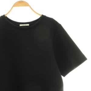 CELERI 25AW Cocoon Oversized Tシャツ カットソー 半袖 ポンチ ブラック /ES OS