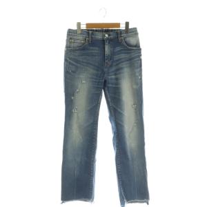 SURT mxsr15l デニムパンツ ジーンズ ダメージ加工 ストレッチ M ブルー /MY OS
