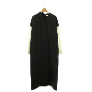 25SS archetype ドッキングワンピース 38 グレー ホワイト