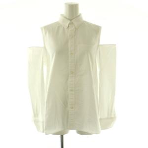 25SS OXFORD B D SHIRT ボタンダウンシャツ オープンショルダー 1 ホワイト /DF
