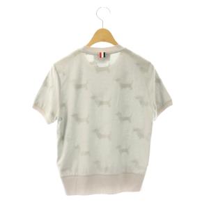 THOM BROWNE ドッグ半袖Tシャツ 38 グレー