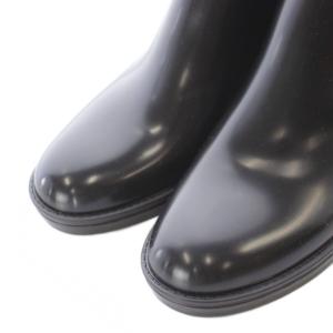 MACKINTOSH マッキントッシュ TRINIT サイドゴア レインブーツ 長靴 37 24cm 黒 ブラック /RI OS