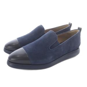 GA SLIPON LOAFER スリッポンローファー 7B 24cm 紺 ネイビー /SR