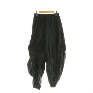 24AW shirring pants パンツ ジョガー イージー M 黒 /MI OS