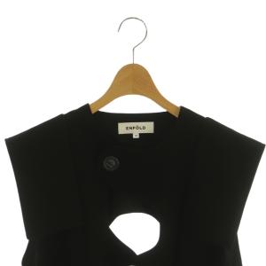 ENFOLD 24SS SCALLOPED JUMPER-SKIRT