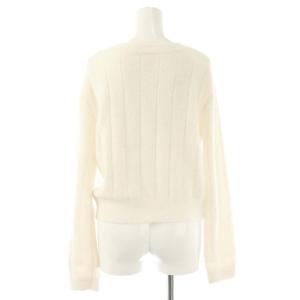gelato pique 24SS スムーズィーリブカーディガン 長袖 リブロングパンツ セットアップ F オフホワイト /HK