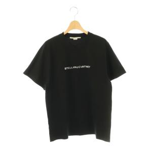 ロゴ Tシャツ カットソー 半袖 XS ブラック ホワイト /ES OS