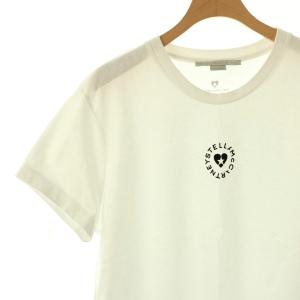 STELLA McCARTNEY ロゴ Tシャツ カットソー 半袖 XS ホワイト /HK OS
