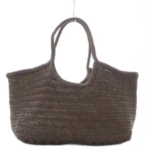 Nantucket Basket かごバッグ レザー ブラウン