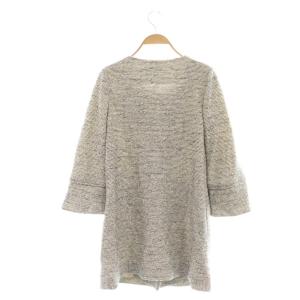LANVIN en Bleu ジャケット ノーカラー ロング ショートパンツ セット 36 ホワイト ネイビー /HK OS