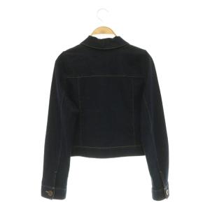 BLUE LABEL CRESTBRIDGE 24SS ライトオンスデニムジャケット Gジャン ストレッチ 36 ネイビー /MY OS