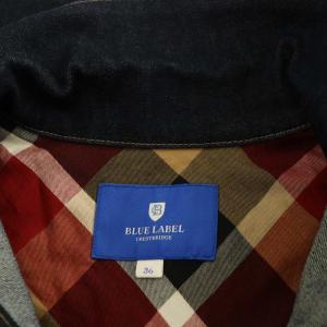 BLUE LABEL CRESTBRIDGE 24SS ライトオンスデニムジャケット Gジャン ストレッチ 36 ネイビー /MY OS