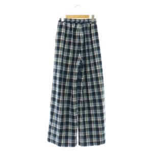 MAISON SPECIAL 26SS Multi-Color Easy Check Pants ワイドパンツ イージー チェック ハイウエスト