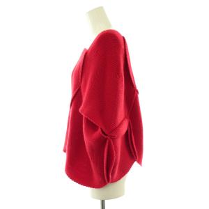 JUNYA WATANABE COMMEdesGARCONS ウールフラワーモチーフ変形プルオーバーニット