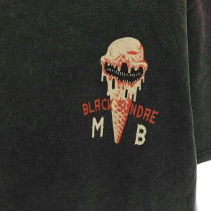 MILKBOY BLACK SUNDAE Tシャツ カットソー プリント 半袖 L チャコールグレー /HS OS SH
