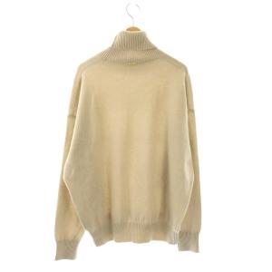MUSE de Deuxieme Classe 24AW JUSPER タートルネックプルオーバー ニット セーター 長袖 カシミヤ混 ベージュ /HK
