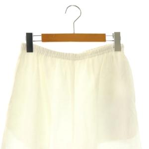 EVERYDAY I LIKE 25AW Cotton Linen Relax パンツ ワイド イージー リネン混 36 ホワイト /HK