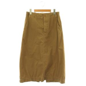 リップストップのチーゴスカート カーキベージュ