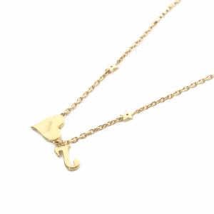 Christian Dior ハートモチーフ ネックレス ゴールド色 /SR OH