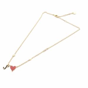 Christian Dior ハートモチーフ ネックレス ゴールド色 /SR OH