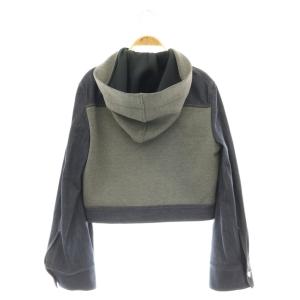 ADEAM Weekend Denim Jacket ジャケット デニムジャケット Gジャン フード S ネイビー