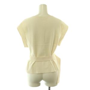 EPOCA La maglia estate フレンチスリーブニット セーター 40 アイボリー /ES OS