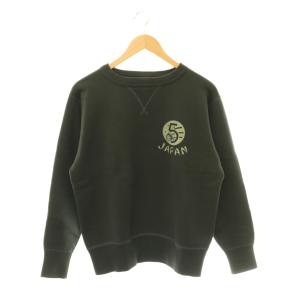 BUZZ RICKSON’S SET-IN CREW SWEAT SHIRTS TACHIKAWA JAPAN 前V スウェット トレーナー