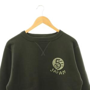 BUZZ RICKSON’S SET-IN CREW SWEAT SHIRTS TACHIKAWA JAPAN 前V スウェット トレーナー
