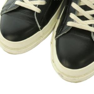 CONVERSE ONE STAR J ローカットスニーカー シューズ 9 27.5cm 黒 白 /MI OS AD