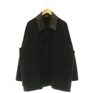 A25AB02CN CASHMERE MELTON HAND SEWN BLOUSON