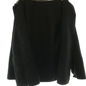 AURALEE A25AB02CN CASHMERE MELTON HAND SEWN BLOUSON