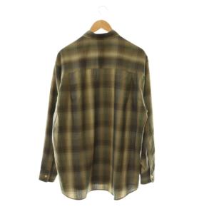 AURALEE SUPER LIGHT WOOL CHECK SHIRT 4 A25AS01LC