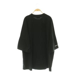 PALM ANGELS イーグル ルーズ Tシャツ 半袖 プリント S ブラック /MY OS SH
