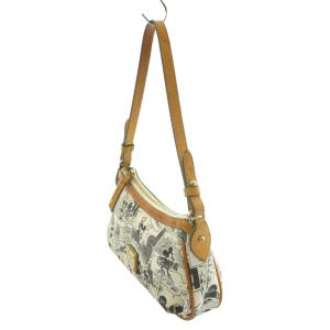 DOONEY&BOURKE × Disney ミッキーマウス柄ハンドバッグ マルチカラー 白 ホワイト キャメル /SS OS