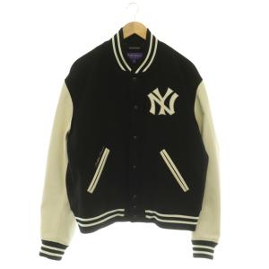 ×MLB Yankees Capsule Collection ボンバーレザージャケット