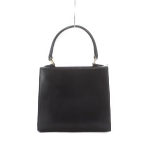 CELINE ガンチーニ 2WAY トップハンドル ハンドバッグ ブラック