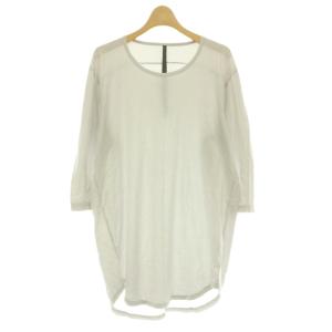 Tシャツ 4 グレー クルーネック 七分袖 ワンカラー 無地 /BB SH