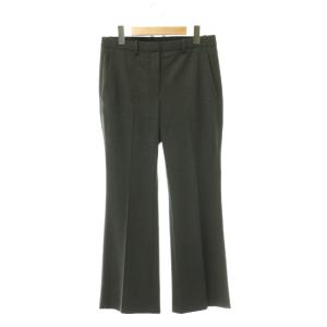 24SS DEMITRIA 4J TRACEBLE WOOL パンツ スラックス フレア 2 グレー /HK