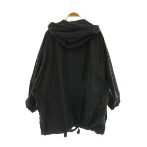 MACPHEE ポリエステルナイロンタフタ フーデッドブルゾン ジャケット ジップアップ 36 チャコール 12072207301