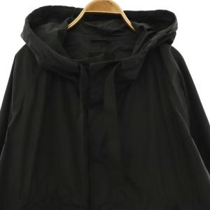 MACPHEE ポリエステルナイロンタフタ フーデッドブルゾン ジャケット ジップアップ 36 チャコール 12072207301
