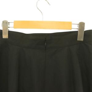 CLANE VOLUME FLARE MAXI SKIRT ボリュームフレアマキシスカート ロング 2 ブラック /CX