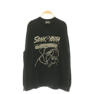 SONIC YOUTH/CONFUSION IS SEX Tシャツ ロンT L ブラック /MY OS